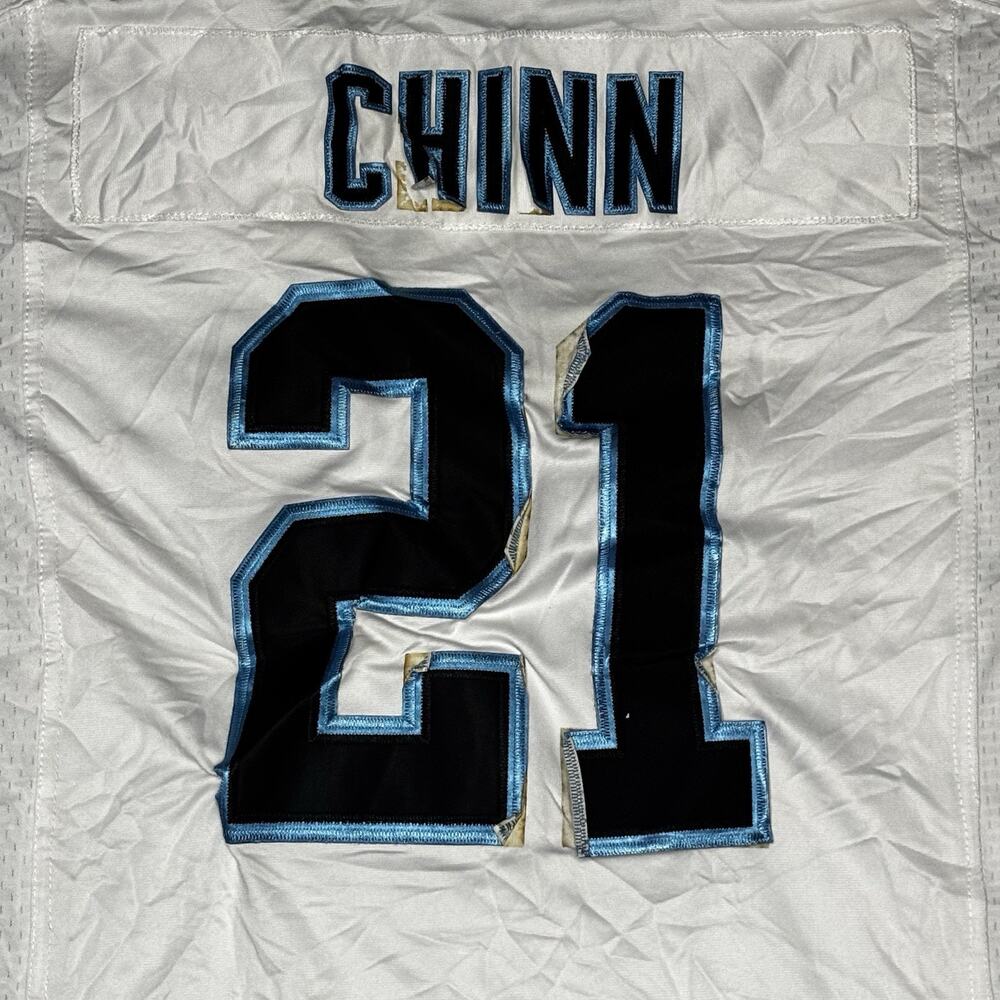 MENS Large - Nike NFL Carolina Panthers #21 Jeremy Chinn On Field Jersey - Picture 2 of 8